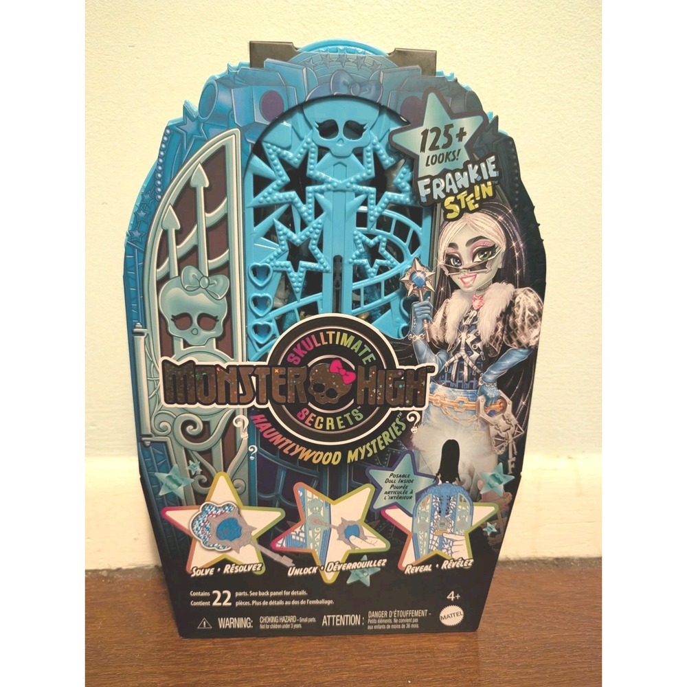 Monster High Skulltimate Secrets Frankie Stein Hauntedwood Mysteries Doll G3 NIB